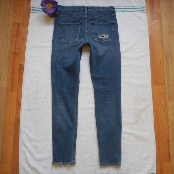 AGOLDE Jeans Size 29 Skinny Distressed Denim - Picture 10 of 15